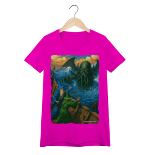 Nome do produto Camiseta Baby Long - Criatura do Mar