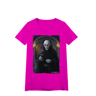 Nome do produto Camiseta Baby Long - Vampiro medieval