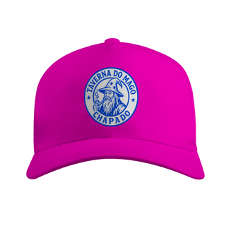 Nome do produto Boné Americano com Tela - Logo Alternativo | Taverna do Mago Chapado