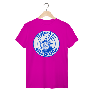 Nome do produto Camiseta Unissex Qualidade - Logo Clássico | Taverna do Mago Chapado