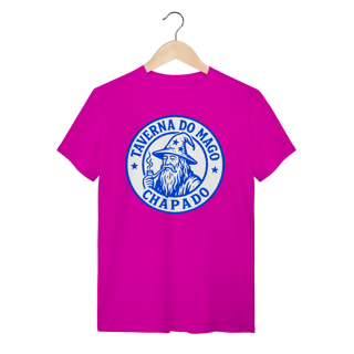 Nome do produto Camiseta Unissex - Logo Alternativo | Taverna do Mago Chapado