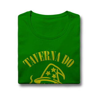 Nome do produto Camiseta Baby Long - Logo Grunge | Taverna do Mago Chapado