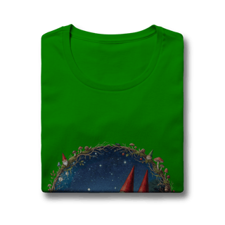 Nome do produto Camiseta Baby Long - Casal de gnomos cavalgando