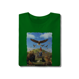 Nome do produto Camiseta Unissex - Gnomo encantador de animais