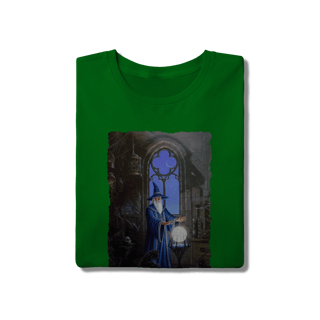 Nome do produto Camiseta Unissex – Mago azul: transcendendo ou enlouquecendo ?