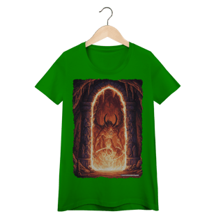 Nome do produto Camiseta Baby Long - Demônio do mundo antigo