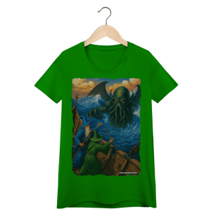 Nome do produto Camiseta Baby Long - Criatura do Mar