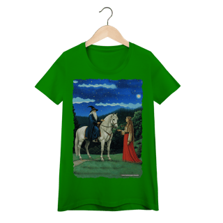 Nome do produto Camiseta Baby Long - Mago e Elfa