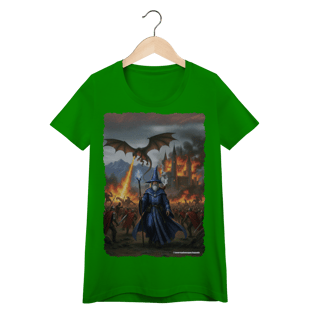 Nome do produto Camiseta Baby Long - Mago dizendo não à batalha