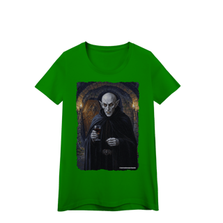 Nome do produto Camiseta Baby Long - Vampiro medieval