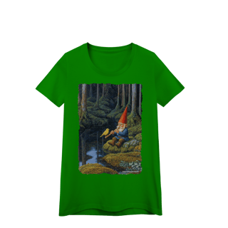 Nome do produto Camiseta Baby Long - Gnomo flautista