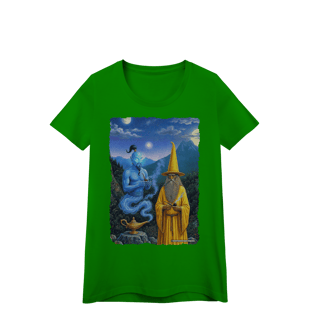 Nome do produto Camiseta Baby Long - Jamelão e o Gênio