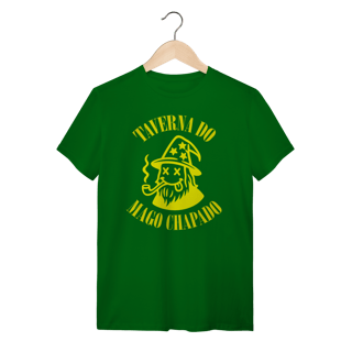 Nome do produto Camiseta Unissex Qualidade - Logo Grunge | Taverna do Mago Chapado