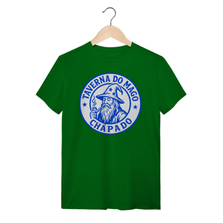 Nome do produto Camiseta Unissex - Logo Alternativo | Taverna do Mago Chapado