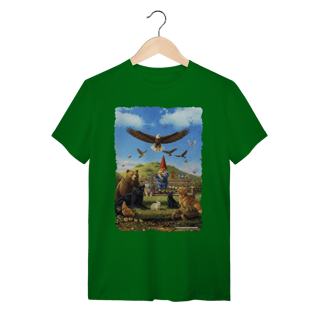 Nome do produto Camiseta Unissex - Gnomo encantador de animais