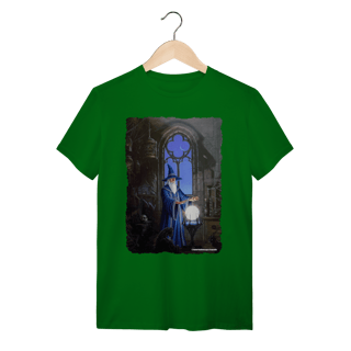 Nome do produto Camiseta Unissex – Mago azul: transcendendo ou enlouquecendo ?