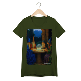 Nome do produto Camiseta Baby Long - Rolê de magos