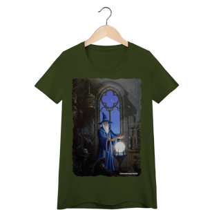 Nome do produto Camiseta Baby Long - Mago azul: transcendendo ou enlouquecendo ?