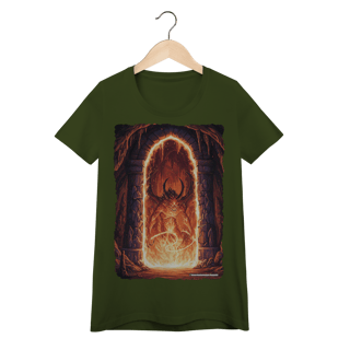 Nome do produto Camiseta Baby Long - Demônio do mundo antigo