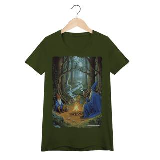 Nome do produto Camiseta Baby Long - A vibe que eu quero