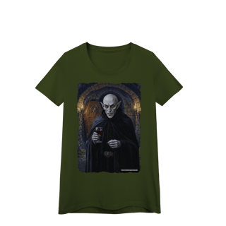 Nome do produto Camiseta Baby Long - Vampiro medieval