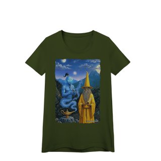 Nome do produto Camiseta Baby Long - Jamelão e o Gênio