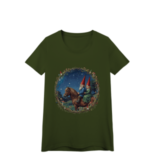 Nome do produto Camiseta Baby Long - Casal de gnomos cavalgando