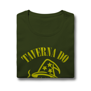 Nome do produto Camiseta Baby Long - Logo Grunge | Taverna do Mago Chapado