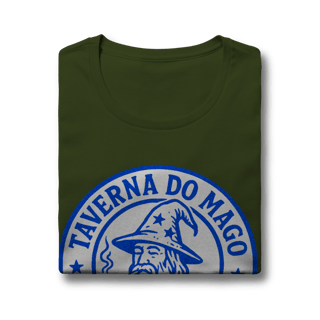 Nome do produto Camiseta Baby Long - Logo Alternativo | Taverna do Mago Chapado