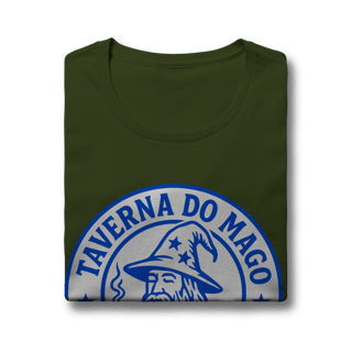 Nome do produto Camiseta Baby Long - Logo Alternativo | Taverna do Mago Chapado