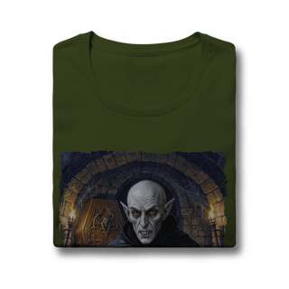 Nome do produto Camiseta Baby Long - Vampiro medieval