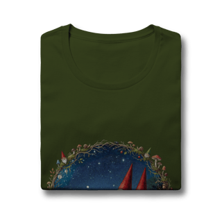 Nome do produto Camiseta Baby Long - Casal de gnomos cavalgando