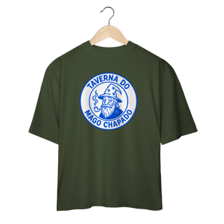 Nome do produto Camiseta Oversized - Logo Clássico | Taverna do Mago Chapado