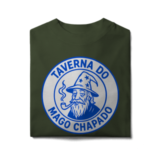 Nome do produto Camiseta Oversized - Logo Clássico | Taverna do Mago Chapado