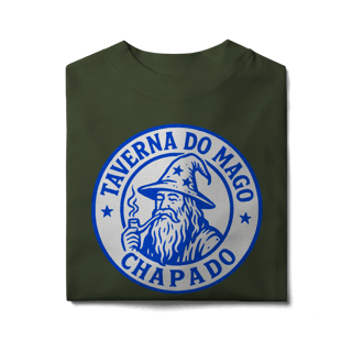 Nome do produto Camiseta Oversized - Logo Alternativo | Taverna do Mago Chapado