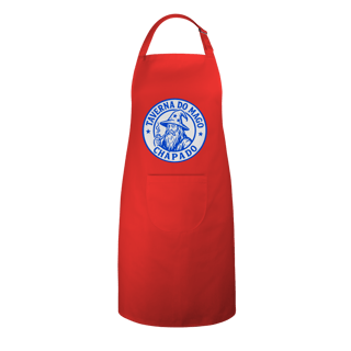 Nome do produto Avental Brim - Logo Alternativo | Taverna do Mago Chapado