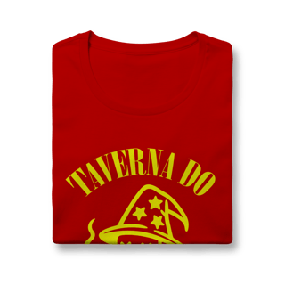 Nome do produto Camiseta Baby Long - Logo Grunge | Taverna do Mago Chapado