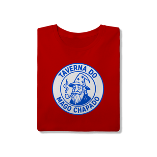 Nome do produto Camiseta Unissex Qualidade - Logo Clássico | Taverna do Mago Chapado