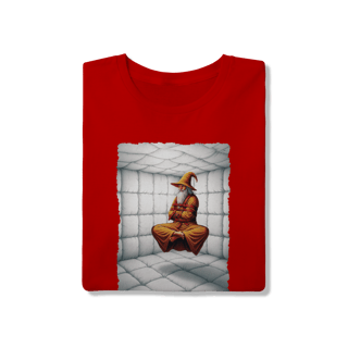 Nome do produto Camiseta Unissex - Jamelão Meditando com Camisa de Força