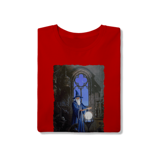 Nome do produto Camiseta Unissex – Mago azul: transcendendo ou enlouquecendo ?