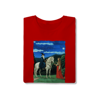 Nome do produto Camiseta Unissex - Mago e Elfa