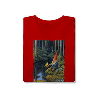 Nome do produto Camiseta Unissex - Gnomo flautista