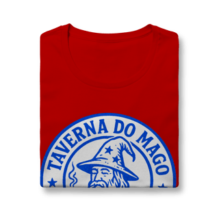 Nome do produto Camiseta Baby Long - Logo Alternativo | Taverna do Mago Chapado