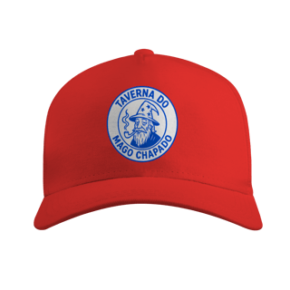 Nome do produto Boné Americano com Tela - Logo Clássico | Taverna do Mago Chapado