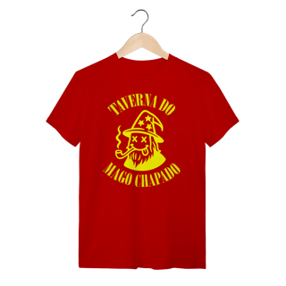 Nome do produto Camiseta Unissex Qualidade - Logo Grunge | Taverna do Mago Chapado