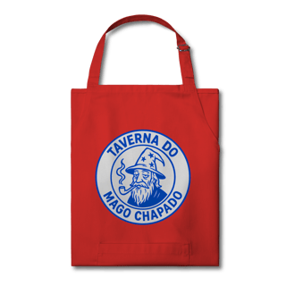 Nome do produto Avental Brim - Logo Clássico | Taverna do Mago Chapado