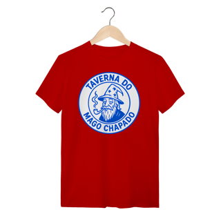 Nome do produto Camiseta Unissex Qualidade - Logo Clássico | Taverna do Mago Chapado