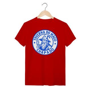 Nome do produto Camiseta Unissex - Logo Alternativo | Taverna do Mago Chapado
