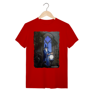 Nome do produto Camiseta Unissex – Mago azul: transcendendo ou enlouquecendo ?