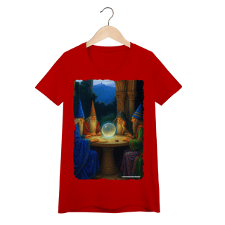 Nome do produto Camiseta Baby Long - Rolê de magos